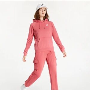 Nike Women's Pink Hoodie